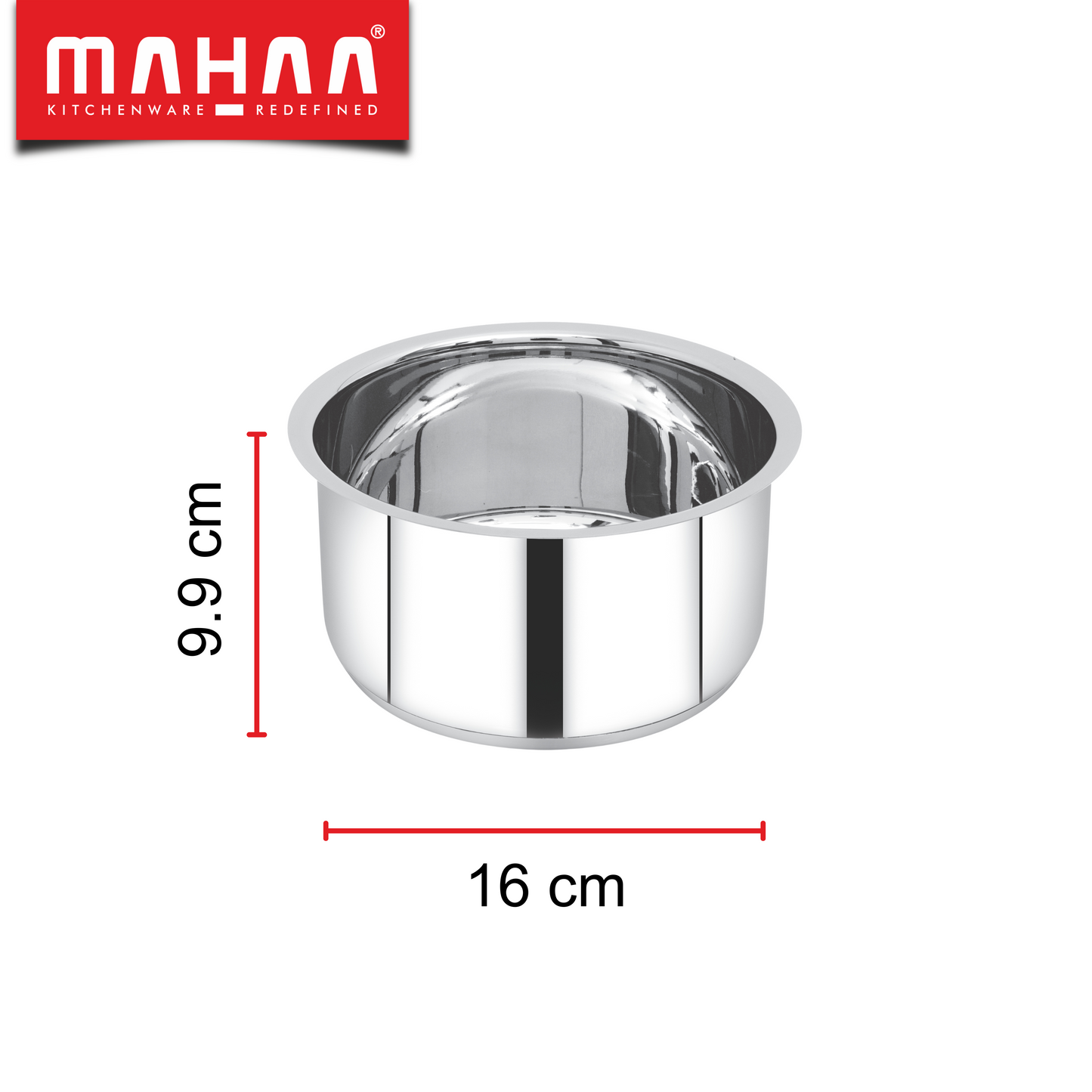Avanti Tope Set - Encapsulated Triply Bottom - Induction and Gas compatible