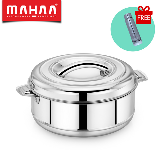 Double Walled Stainless Steel Insulated Aspen Casserole (25% Off) | FREE 350ML STAINLESS STEEL WATER BOTTLE