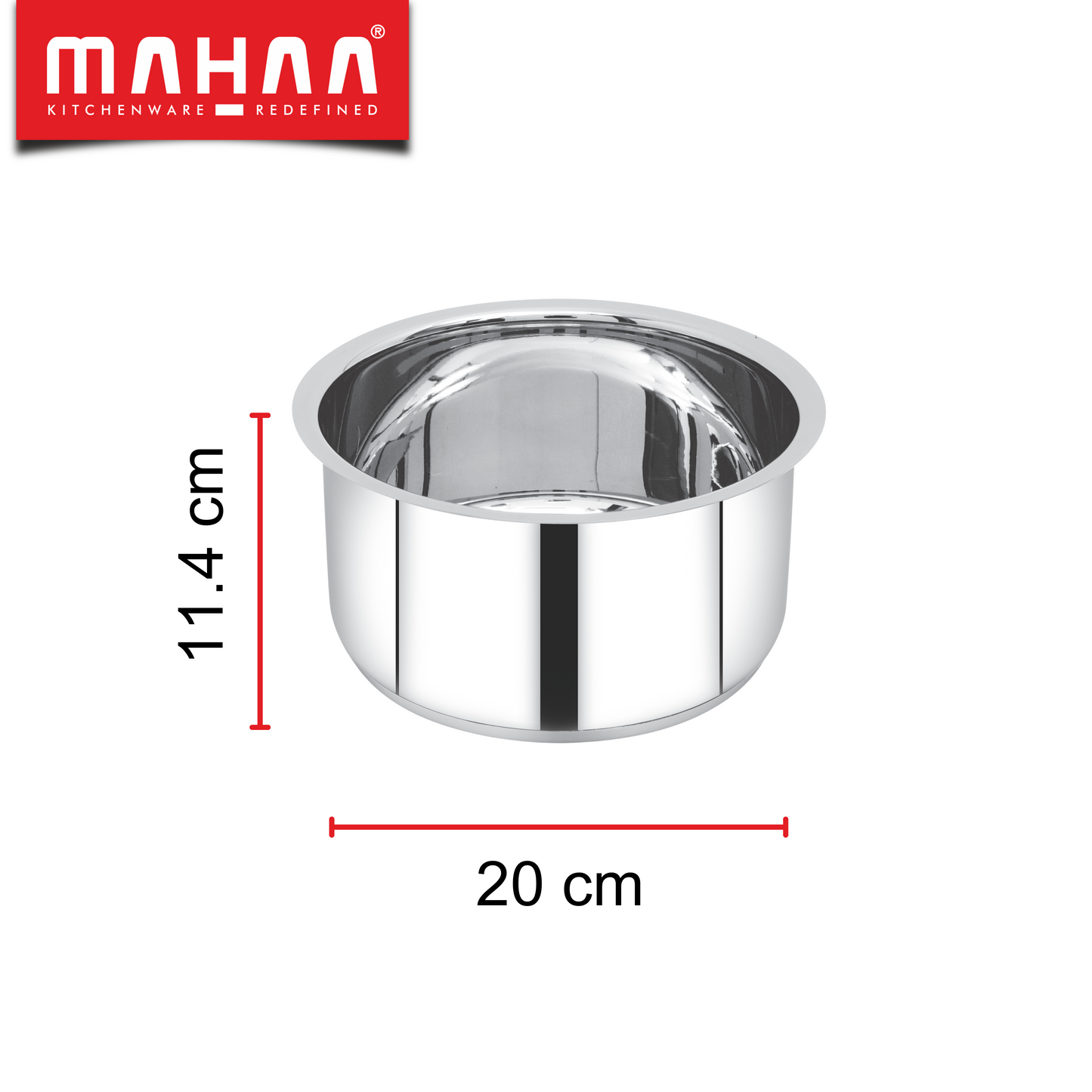 Avanti Tope Set - Encapsulated Triply Bottom - Induction and Gas compatible