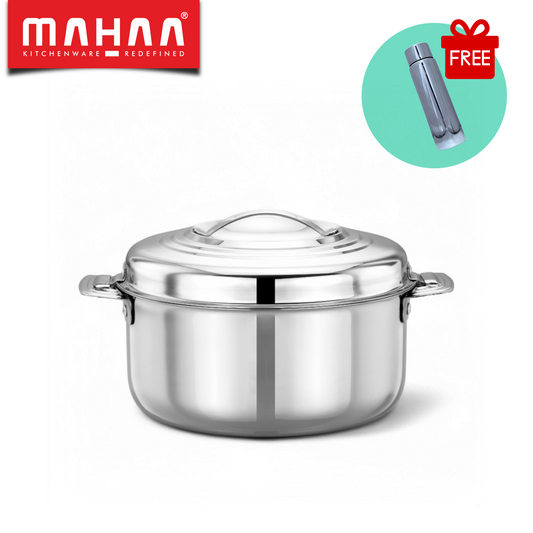 Blue Bell Casserole - Double Walled Insulated  (25% OFF) | FREE 350ML STAINLESS STEEL WATER BOTTLE