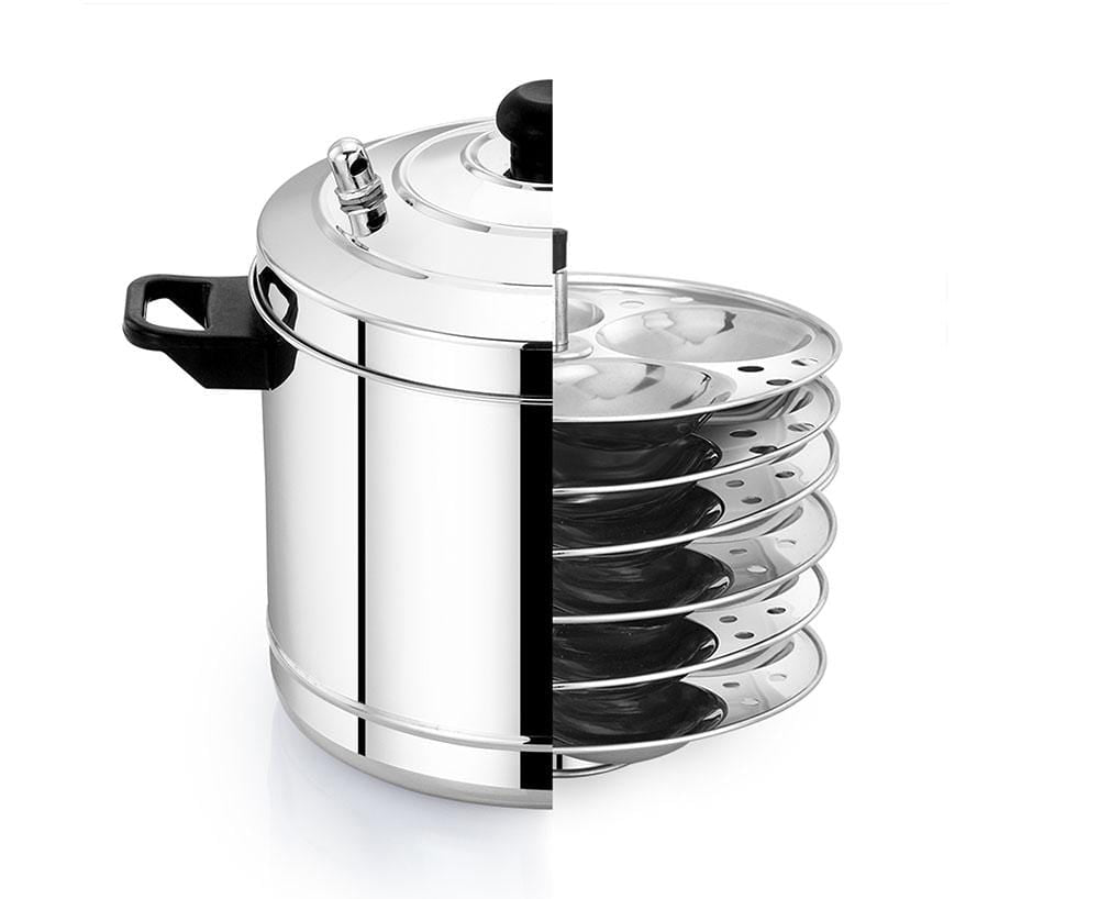 Idly Cooker - Induction and Gas compatible