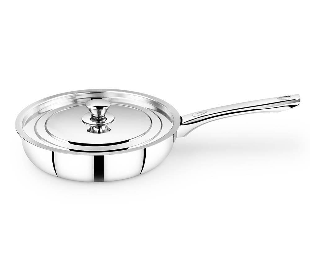 Classic Fry Pan with Lid - Induction and Gas compatible (15% Off)