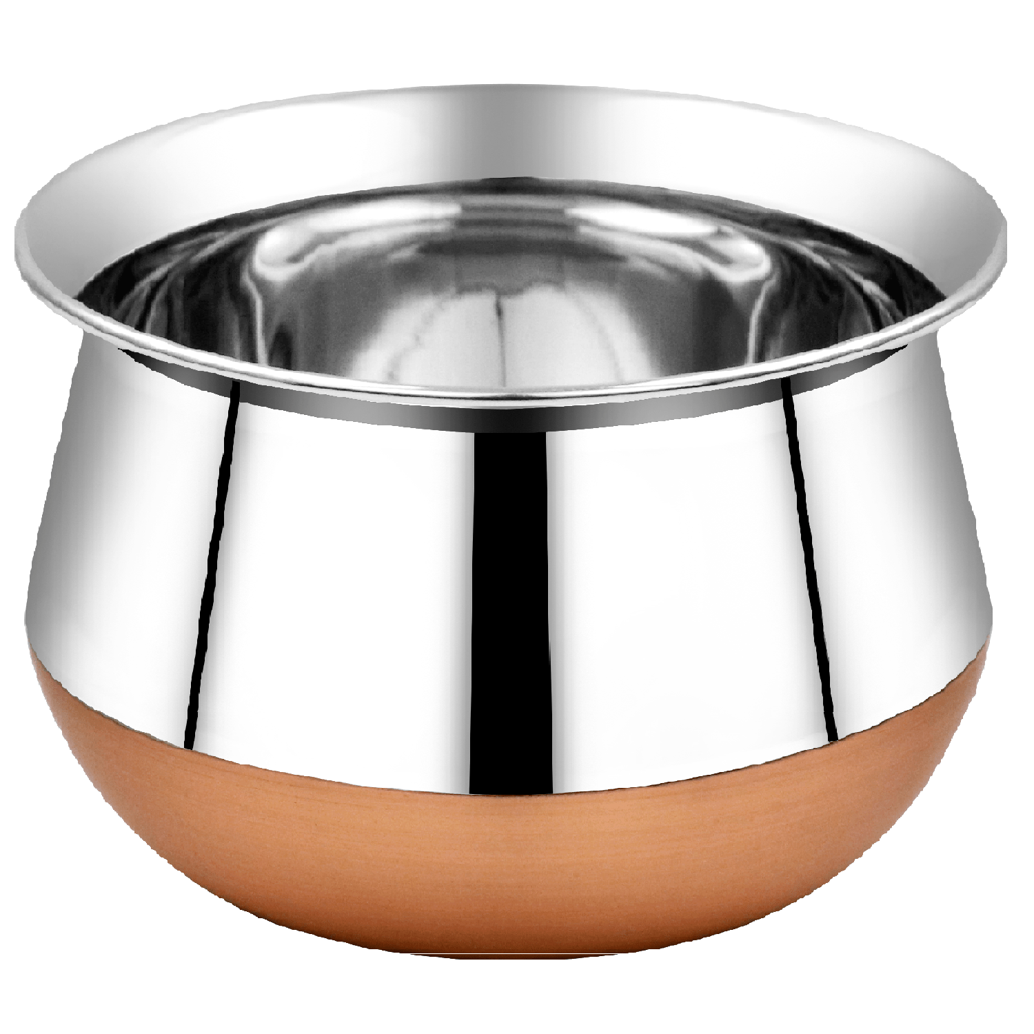 Pongal Handi (Copper) - Set of 6pcs - Induction and Gas compatible