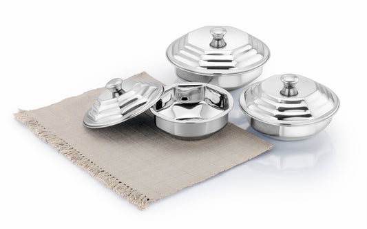 Round Octagon Dish (3 PCS Set)