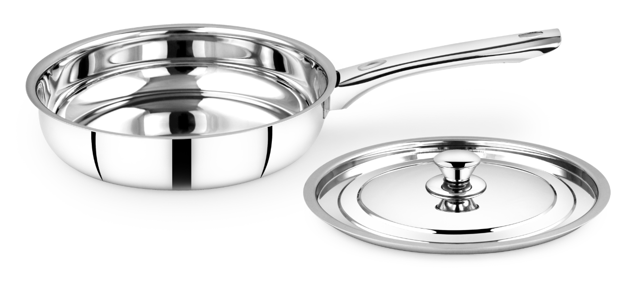 Classic Fry Pan with Lid - Induction and Gas compatible (30% OFFER)