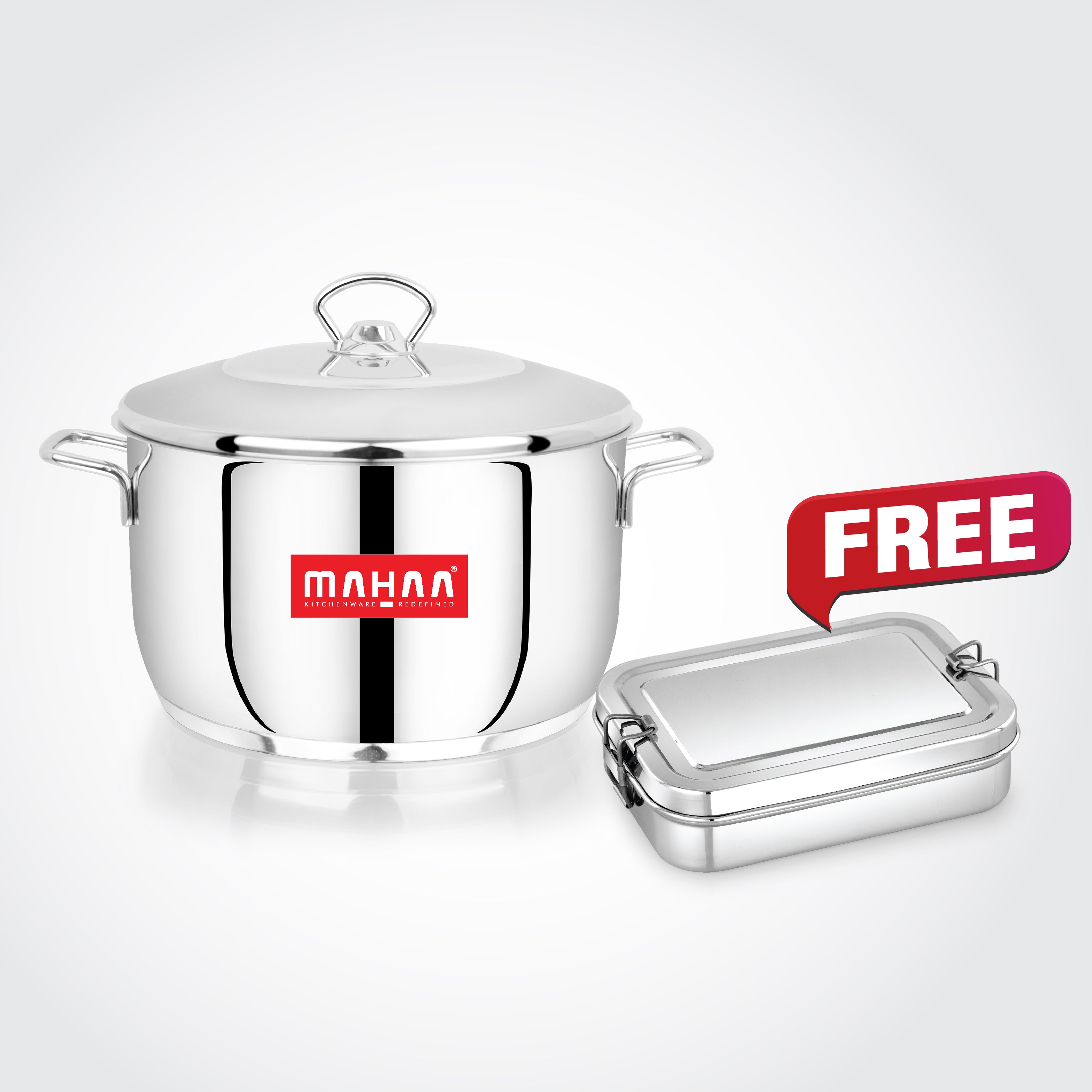 Mahaa offers #5: Buy Avanti cooking Pot 30cm & Get Lexa Lunch box FREE